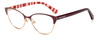 Okulary KATE SPADE EMELYNLHFF216. Okulary, Kolor czerwony. Kobieta.