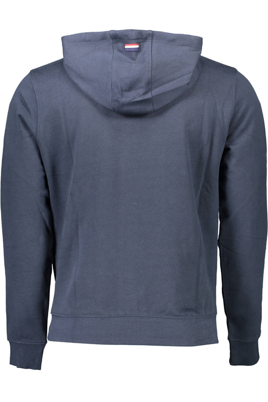 US POLO ASSN. MĘSKA NIEBIESKA BLUZA Z ROZPINANYM NA ZAMEK