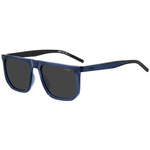Okulary HUGO HG1336GSPJP. Okulary przeciwsłoneczne, Kolor niebieski. Mężczyzna.