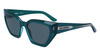 Okulary KARL LAGERFELD KL6145S-300. Okulary przeciwsłoneczne, Kolor zielony. Kobieta.