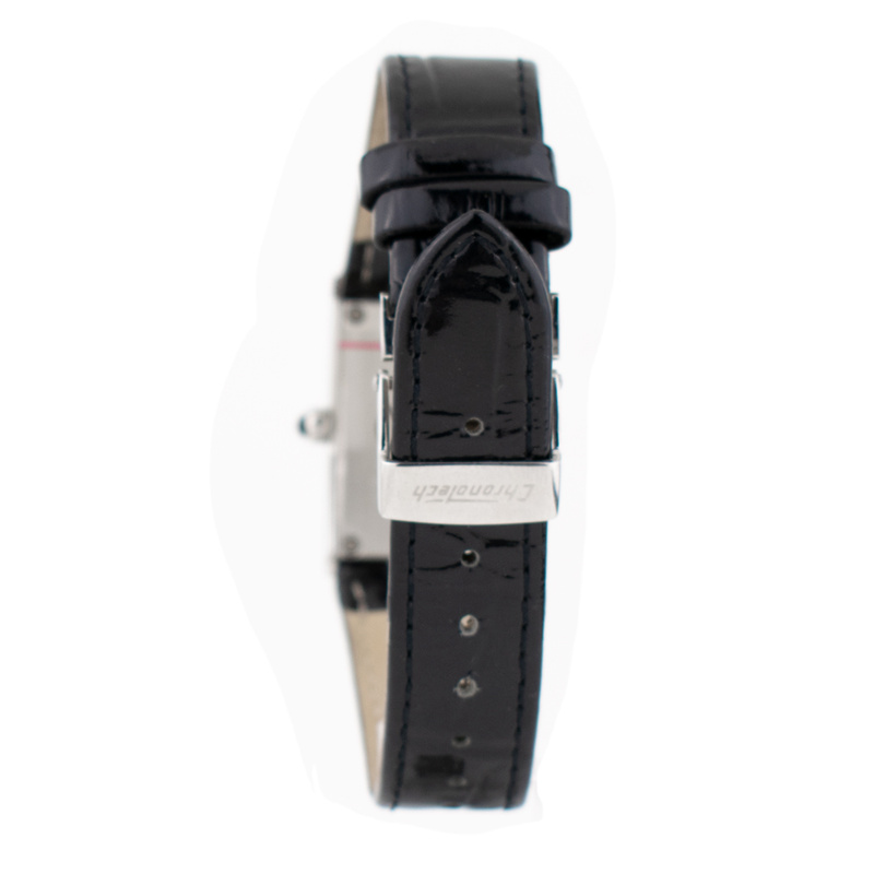 Zegarek CHRONOTECH CT7017L-04. Kwarcowy, Kolor czarny. Kobieta.
