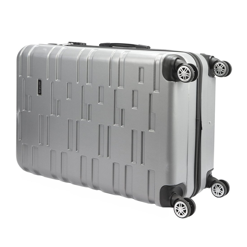 Gravitt zestaw 3 walizek podróżnych na kółkach materiał ABS zamek na kod