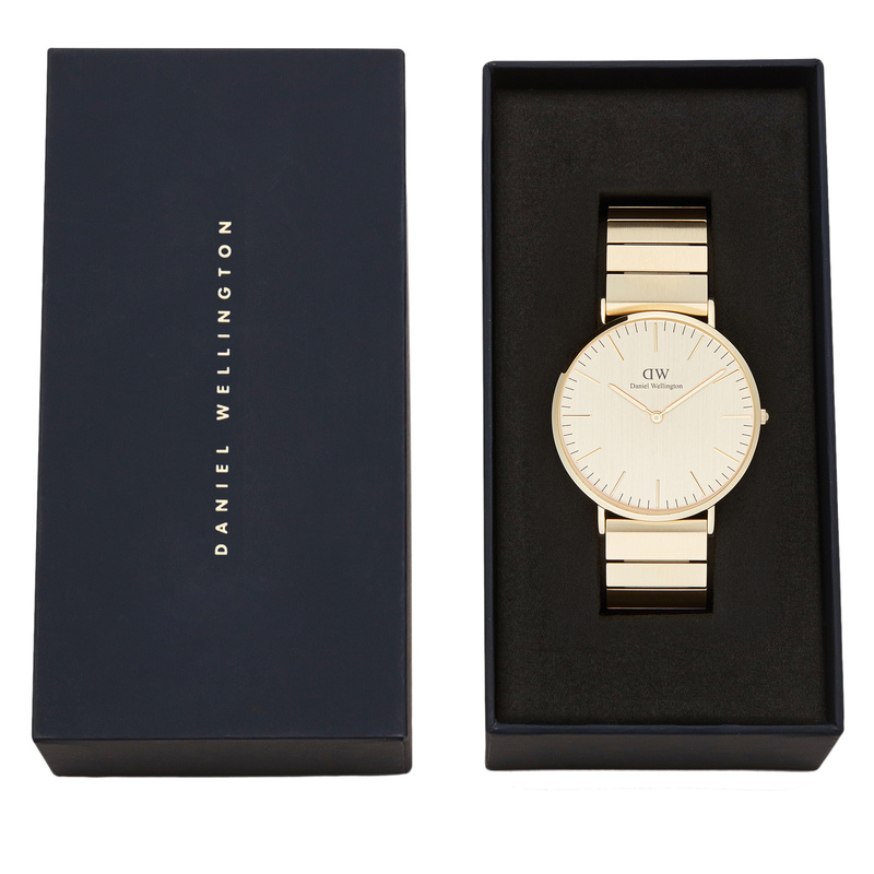 Zegarek DANIEL WELLINGTON DW00100779. Kwarcowy, Kolor niebieski. Kobieta.