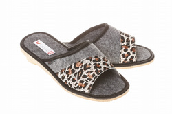 Wójciak Podhale damskie kapcie domowe laczki z otwartym palcem