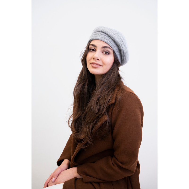 Beret Shaggy Plum