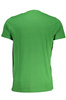 ZIELONY T-SHIRT MĘSKI Z KRÓTKIM RĘKAWEM KLASY CAVALLI