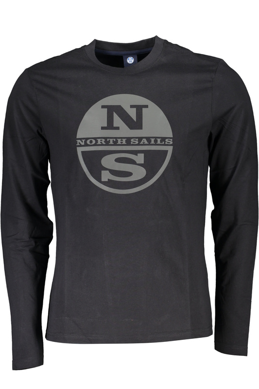 NIEBIESKI T-SHIRT MĘSKI Z DŁUGIM RĘKAWEM NORTH SAILS