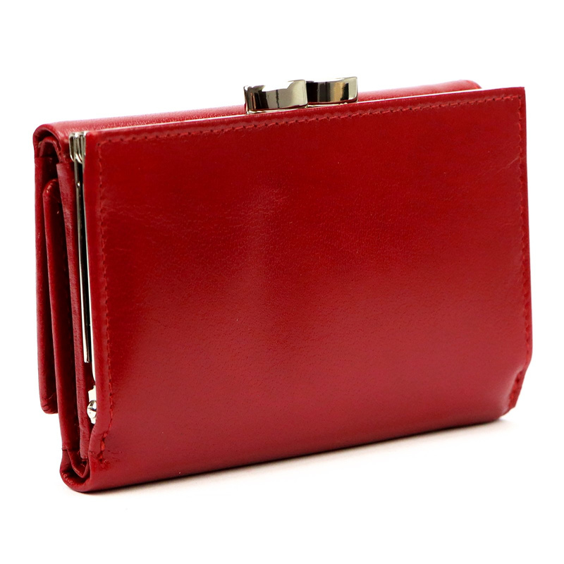 EL FORREST damski portfel skóra naturalna kieszeń na bigiel RFID