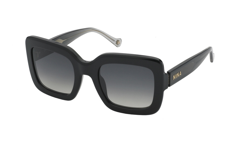 Okulary NINA RICCI SNR322-530700. Okulary przeciwsłoneczne, Kolor czarny. Kobieta.