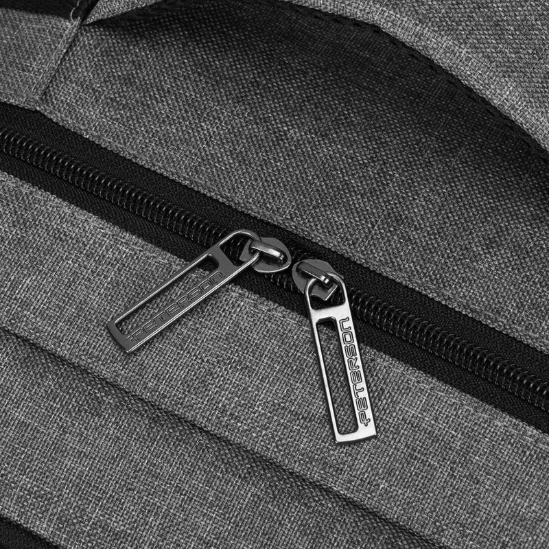 Materiałowy plecak męski Peterson PTN SIKORKA