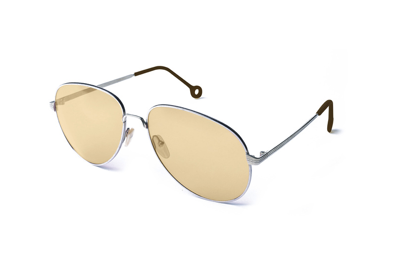 Okulary HALLY&SON HS004S02. Okulary przeciwsłoneczne, Kolor srebrny. Unisex.