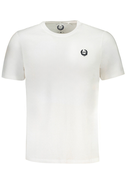 T-SHIRT MĘSKI Z KRÓTKIM RĘKAWEM GIAN MARCO VENTURI BIAŁY