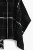 DESIGUAL PONCHO DAMSKI CZARNY