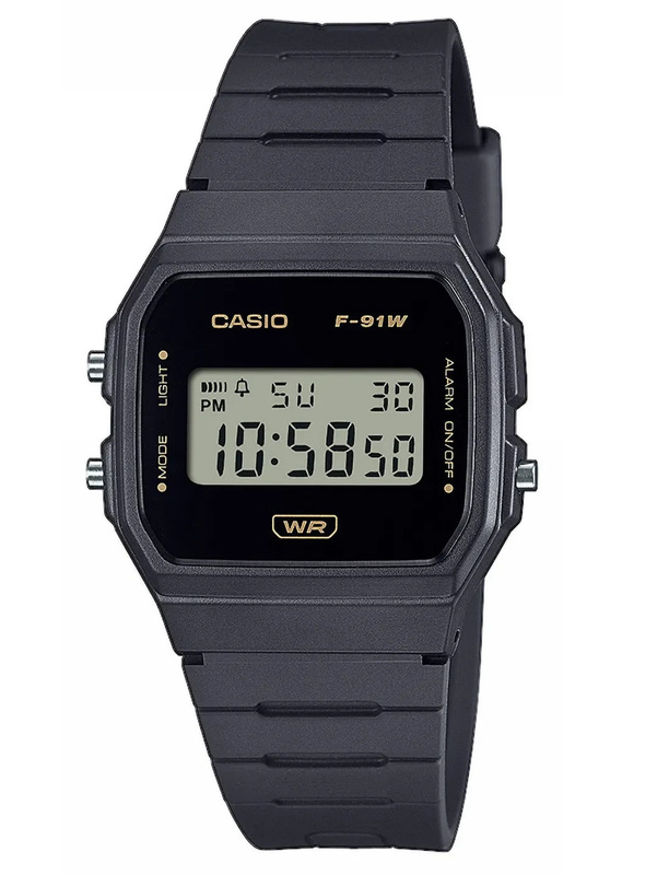 ZEGAREK MĘSKI CASIO F-91WB-8A + BOX