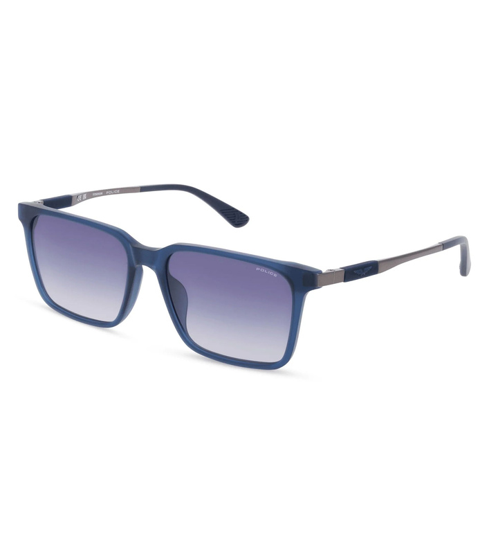 Okulary POLICE SPLP31-5603LM. Okulary przeciwsłoneczne, Kolor niebieski. Mężczyzna.