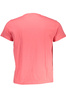 MĘSKI T-SHIRT K-WAY Z KRÓTKIM RĘKAWEM RÓŻOWY