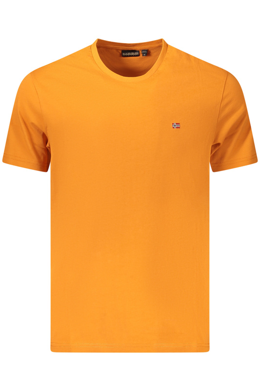 NAPAPIJRI M�SKA KOSZULKA Z KR�TKIM R�KAWEM POMARA�CZOWA