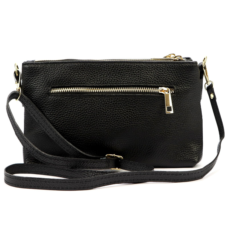 Skórzana damska listonoszka przez ramię Gregorio