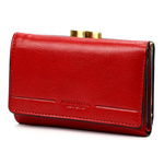 Mato Grosso damski portfel skórzana zgrabna portmonetka pojemna