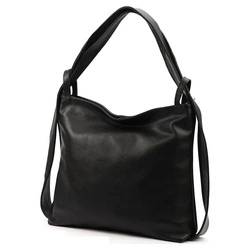 Vera Pelle shopperbag damska skóra naturalna torebka na ramię duża