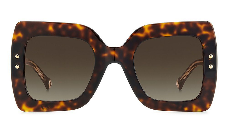 Okulary CAROLINA HERRERA HER-0082-S-86. Okulary przeciwsłoneczne, Kolor brązowy. Kobieta.