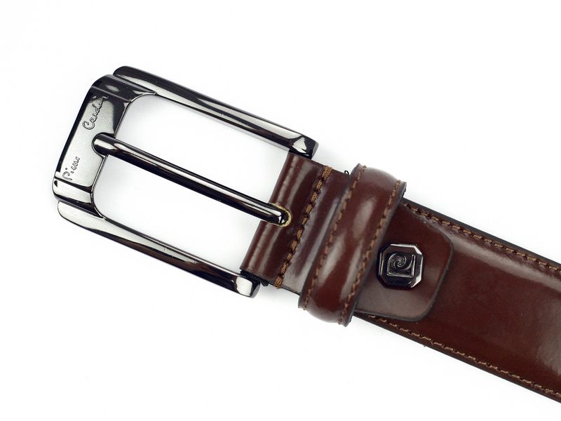 męski pasek z prawdziwej skóry Pierre Cardin 3103