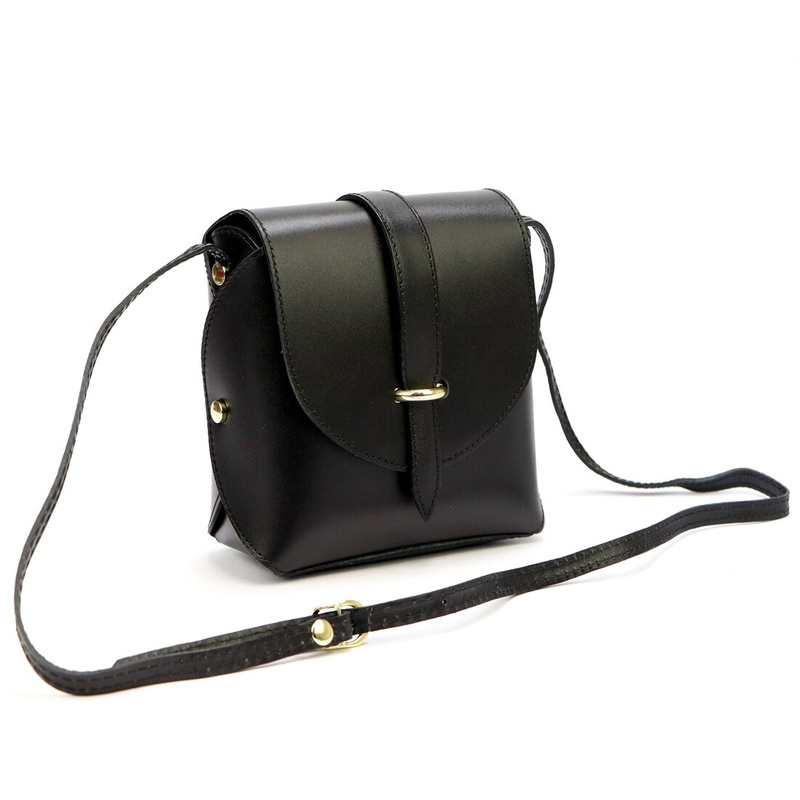 Gregorio damska listonoszka skora naturalna torebka z klapą na ramię