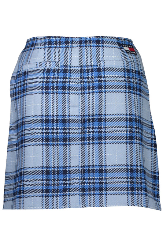 DAMSKA JASNONIEBIESKA KRÓTKA SPÓDNICA TOMMY HILFIGER
