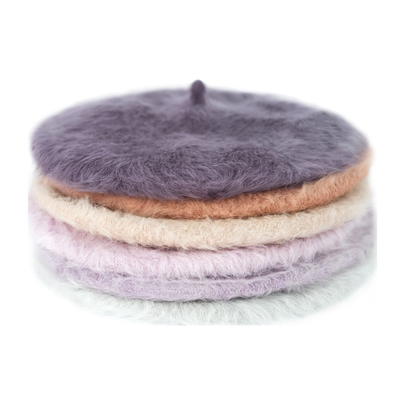 Beret Classy Fluffy