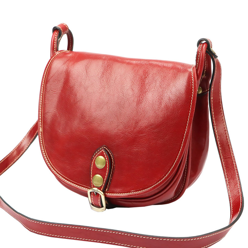 Florence damska listonoszka skóra naturalna torebka na ramię klapa magnes