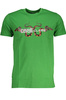 ZIELONY T-SHIRT M�SKI Z KR�TKIM R�KAWEM KLASY CAVALLI