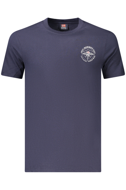 Norway 1963 M�SKA KOSZULKA Z KR�TKIM R�KAWEM NIEBIESKA