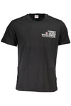 MĘSKI T-SHIRT Z KRÓTKIM RĘKAWEM TOMMY HILFIGER CZARNY