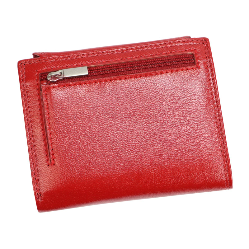 Zgrabna Skórzana damska portmonetka Rovicky RFID