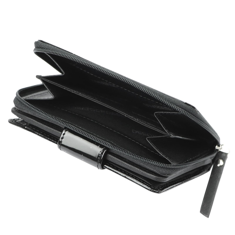 Mato Grosso damski portfel skóra naturalna rozbudowany przegrody RFID