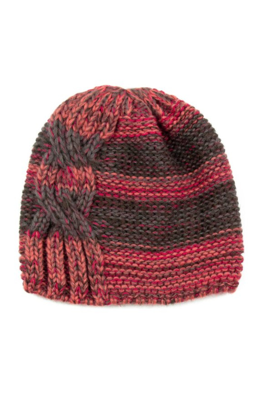 Czapka Kaszmirowe Kwiaty