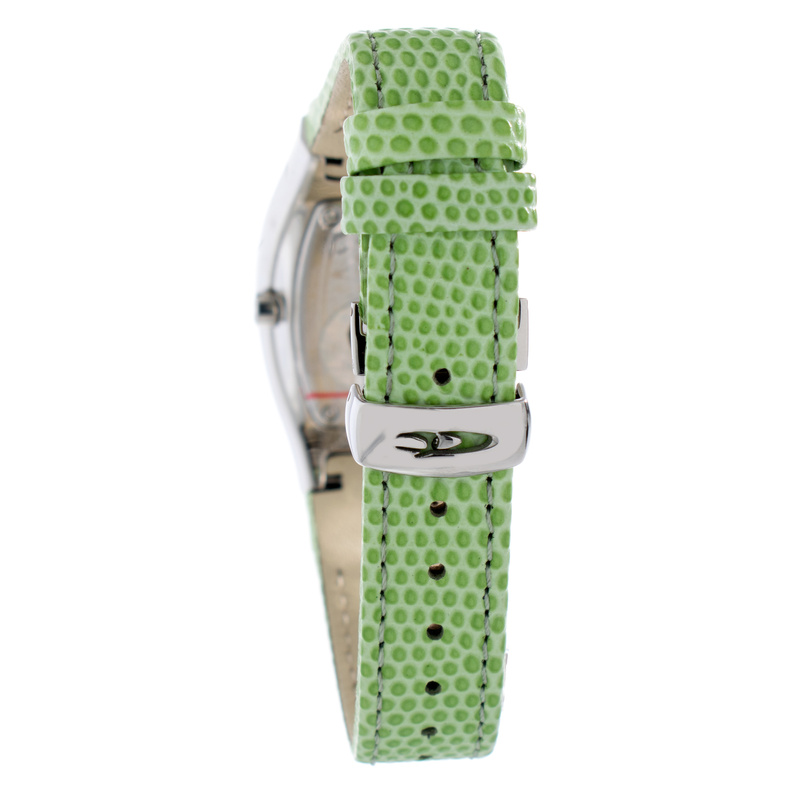 Zegarek CHRONOTECH CT7932AL-85. Kwarcowy, Kolor zielony. Kobieta.