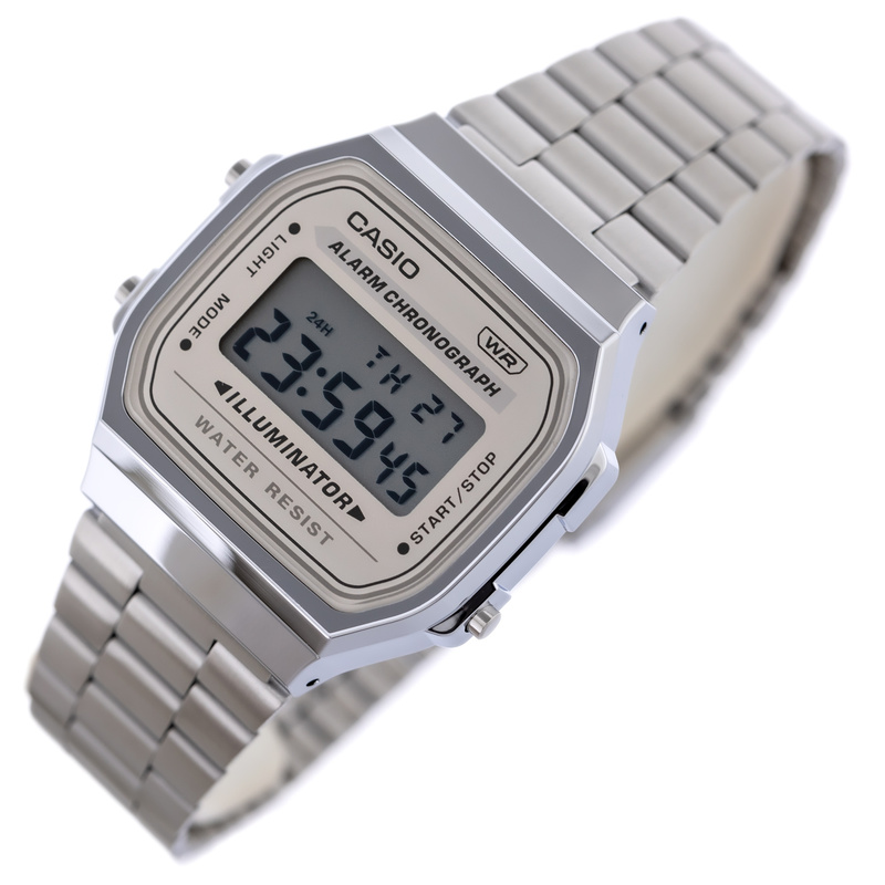 ZEGAREK UNISEX CASIO  Retro Vintage A168WA-8A + BOX (zd088g)