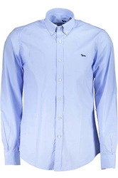 HARMONT&BLAINE JASNONIEBIESKA MĘSKA KOSZULA Z DŁUGIM RĘKAWEM