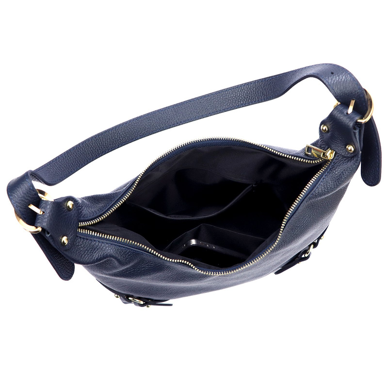 Luka damska torebka na ramię skóra naturalna pojemna listonoszka miejska