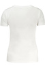 BIAŁY T-SHIRT DAMSKI Z KRÓTKIM RĘKAWEM GUESS JEANS