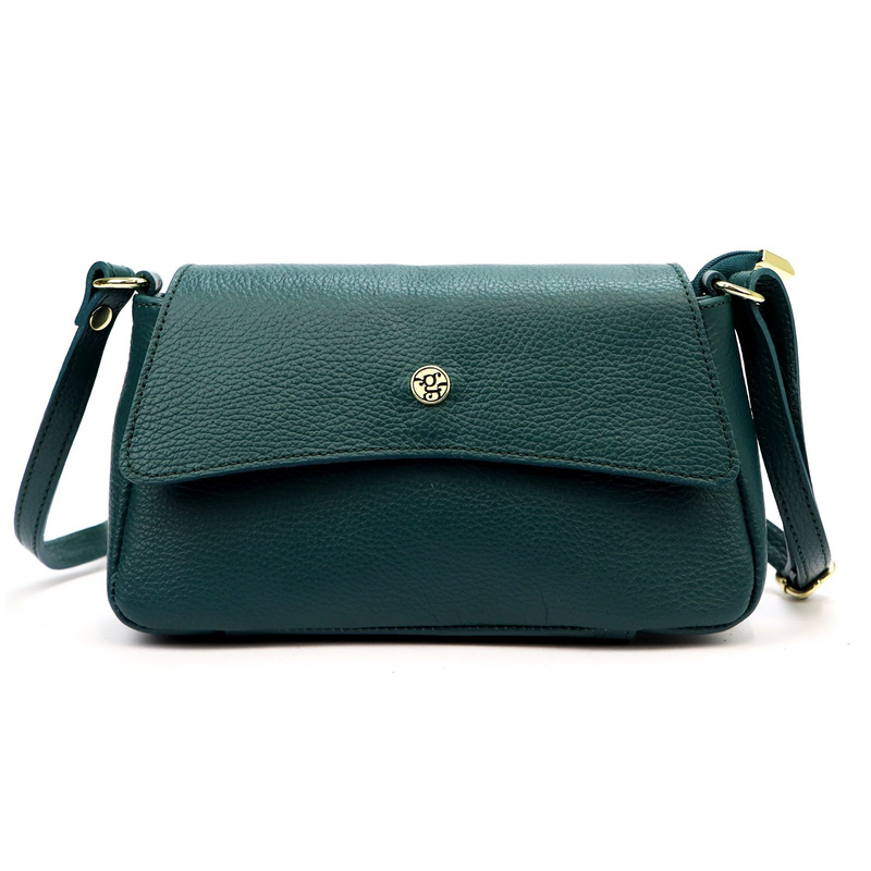 Gregorio damska miejska listonoszka skóra naturalna torebka przez ramię