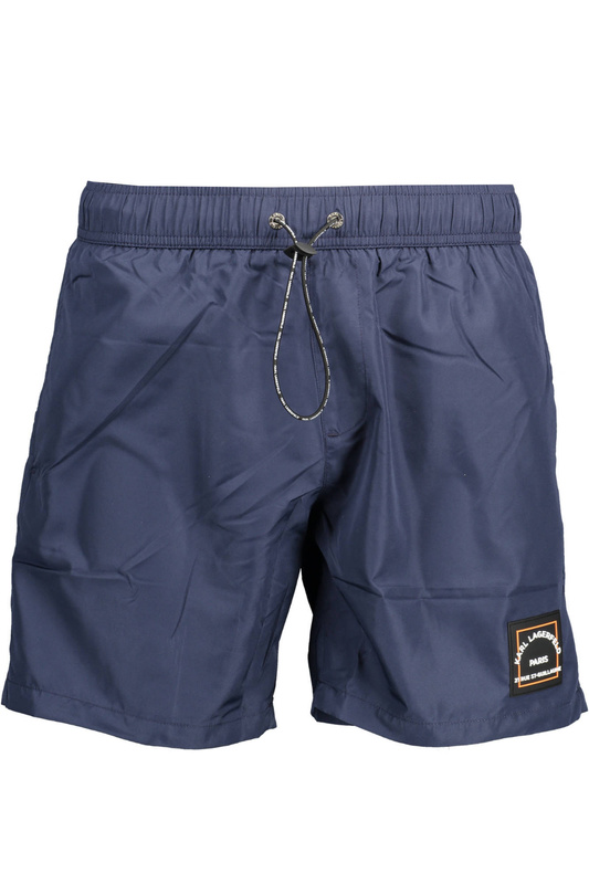 KARL LAGERFELD BEACHSEAR DÓŁ KOSTIUMU KĄPIELOWEGO MĘSKIEGO NIEBIESKIEGO