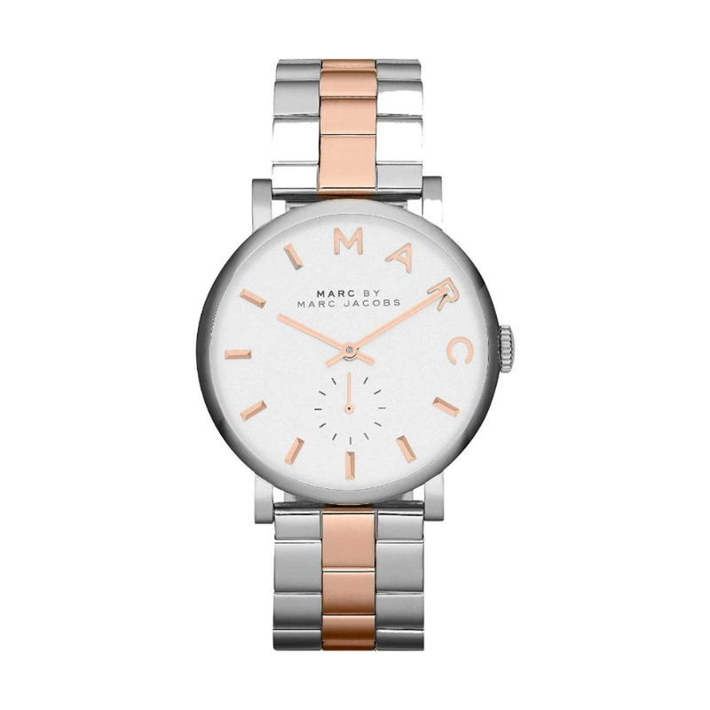 Zegarek MARC JACOBS MBM3312. Kwarcowy, Kolor biały. Kobieta.