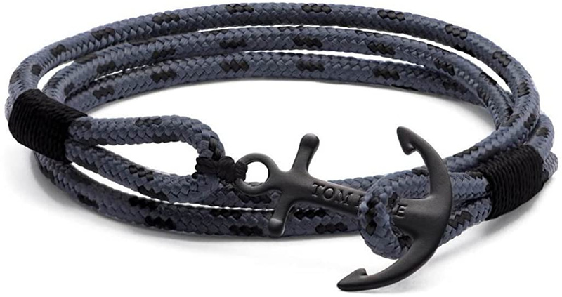 Biżuteria TOM HOPE TM0131. Bransoletka, Kolor czarny. Unisex.