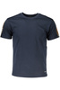 T-SHIRT CAVALLI CLASS Z KRÓTKIM RĘKAWEM MĘSKI NIEBIESKI