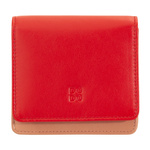 Elegancka kompaktowa Damska skórzana mała portmonetka zgrabna DUDU