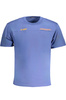 NIEBIESKI T-SHIRT MĘSKI K-WAY Z KRÓTKIM RĘKAWEM
