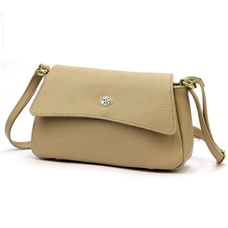 Gregorio damska miejska listonoszka skóra naturalna torebka przez ramię