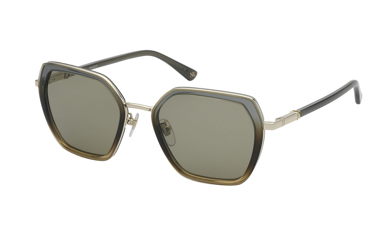 Okulary NINA RICCI SNR359540AG1. Okulary przeciwsłoneczne, Kolor szary. Kobieta.